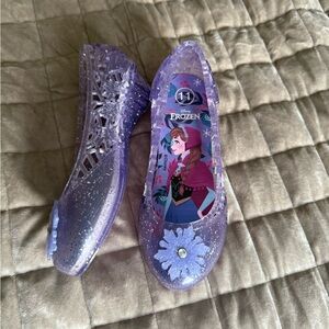 Purple Light Up Frozen Shoes